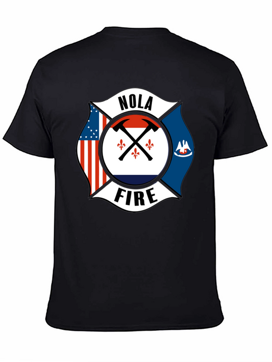 NOLA Firefighter T-Shirt - New Orleans Pride