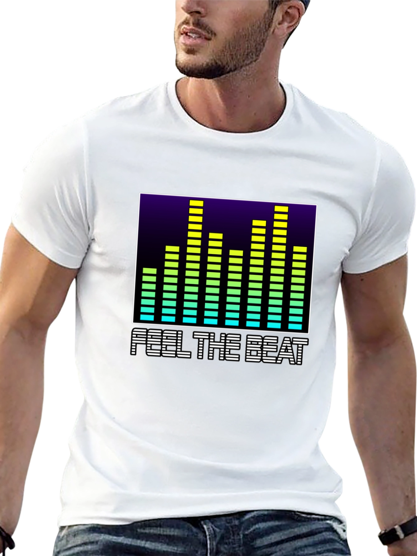 Feel the Beat Graphic T-Shirt