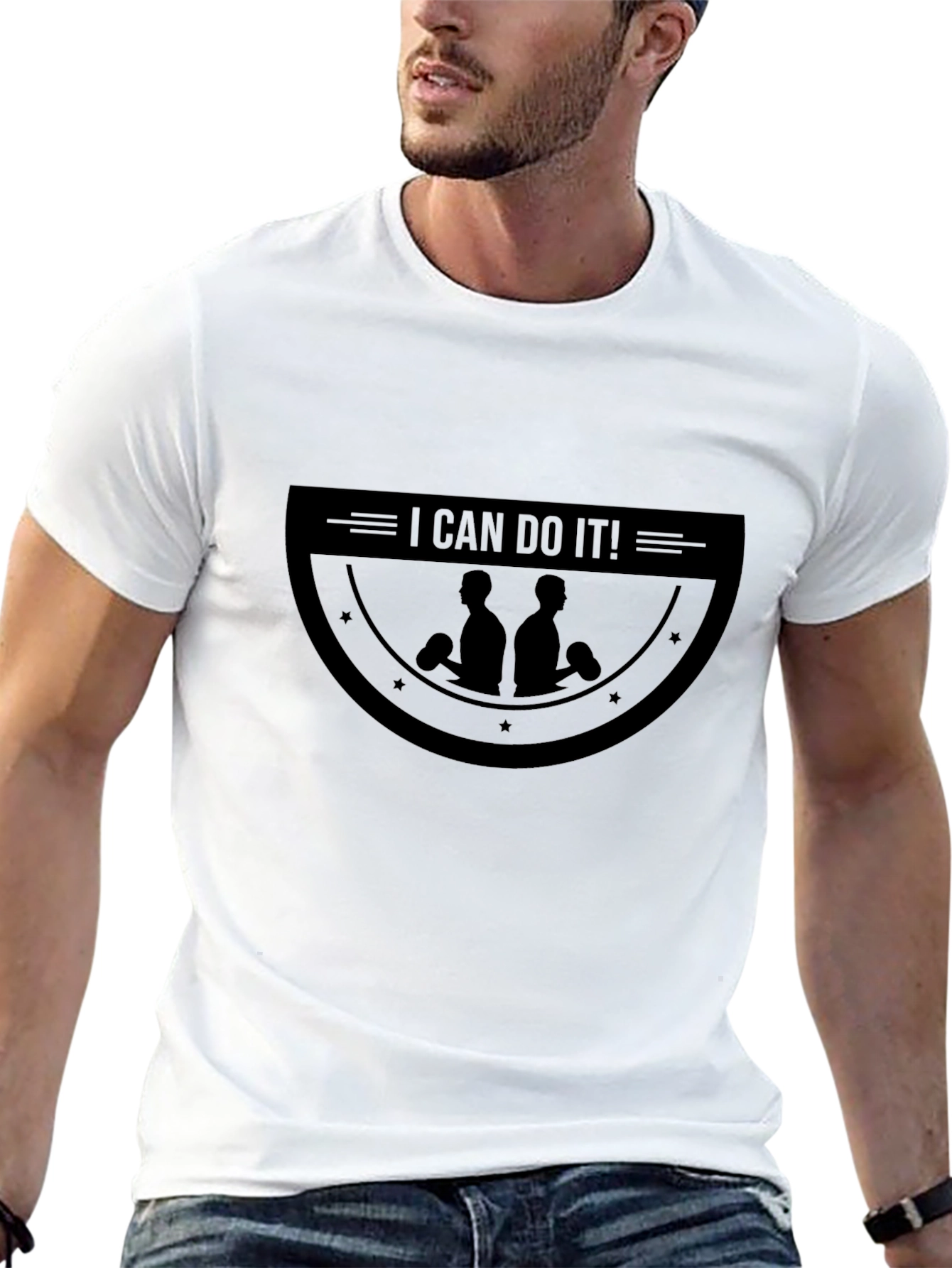 Motivational T-Shirt - I Can Do It!