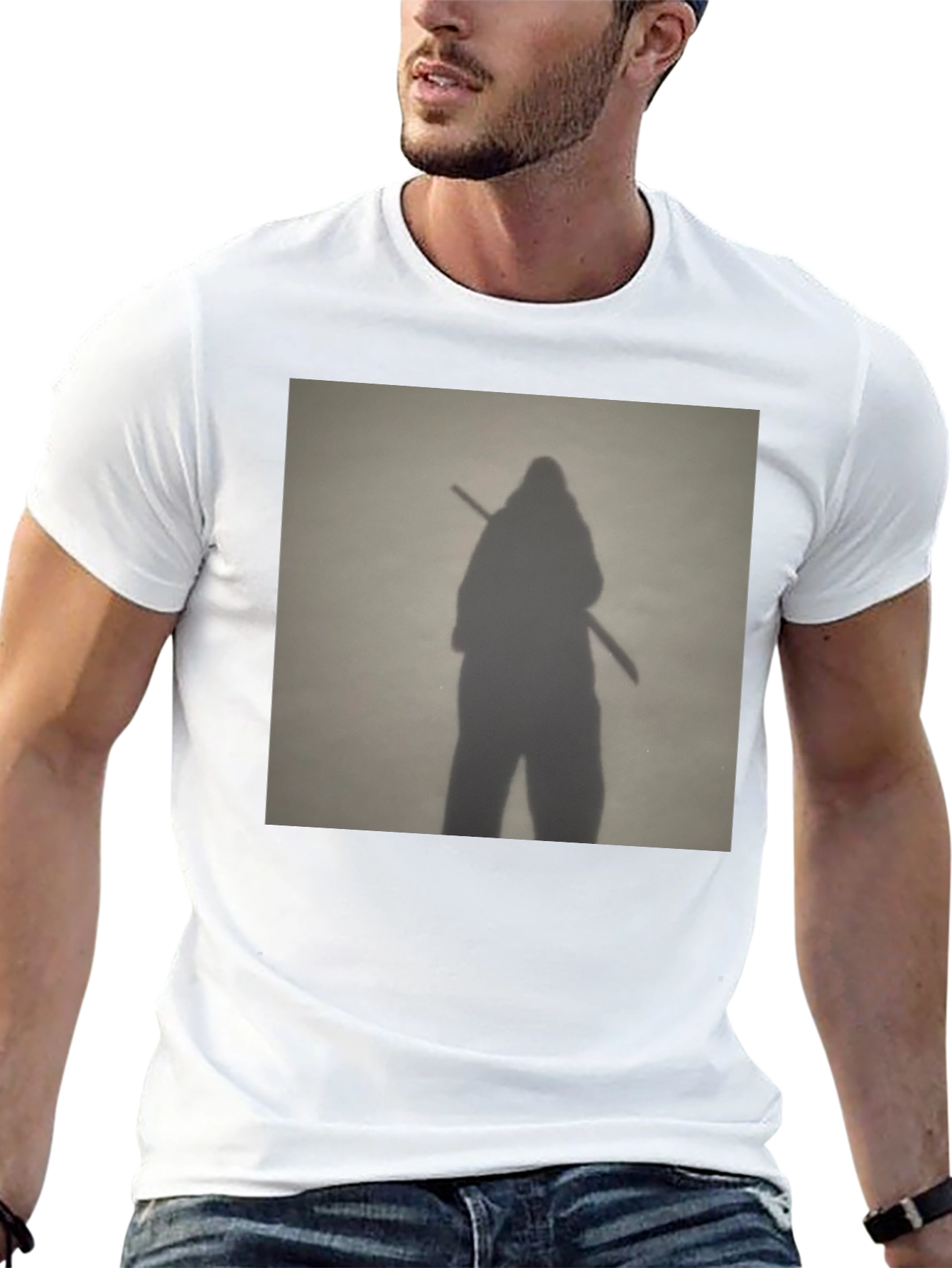 Shadow Warrior Graphic Tee - Black Cotton Blend