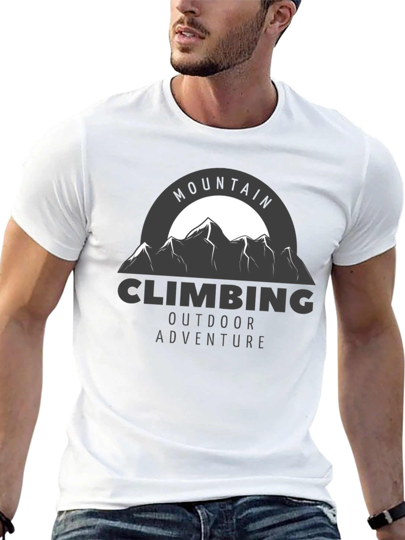 Mountain Climbing Adventure Graphic T-Shirt