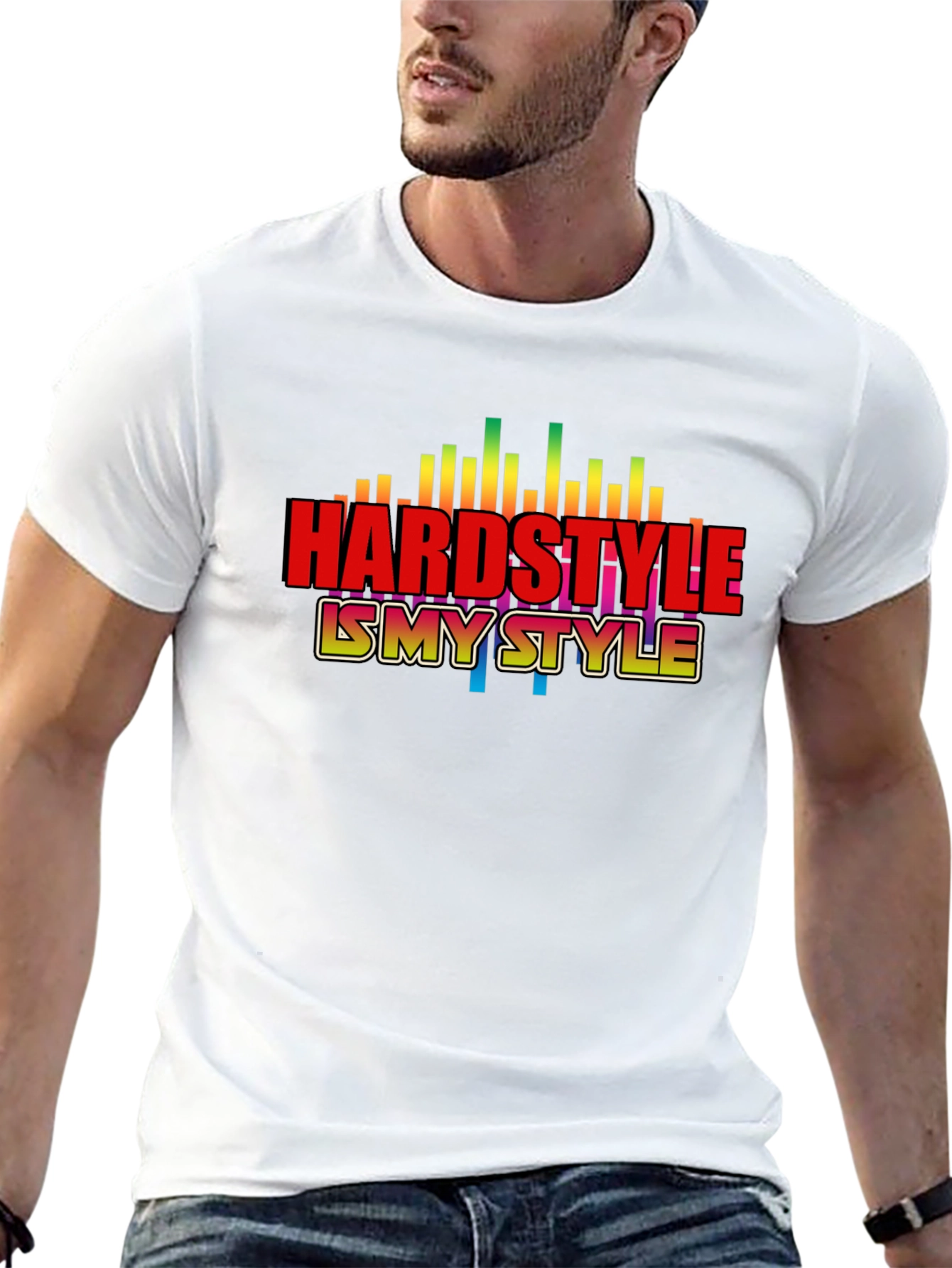 Hardstyle is My Style Graphic Tee - Black T-Shirt