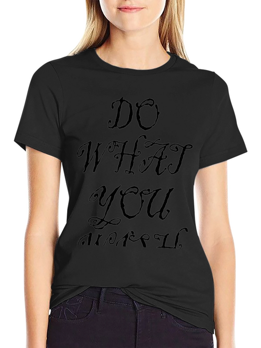 Do What You Love Black Tee