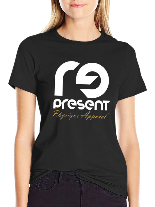 re Present Physique Apparel Black T-Shirt