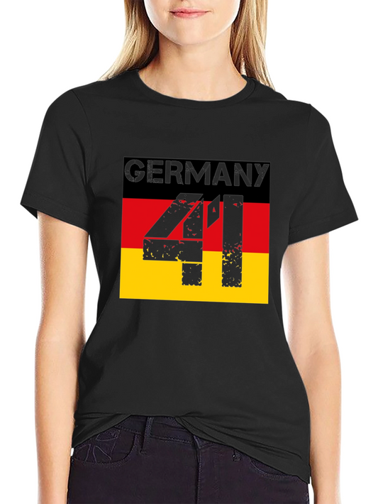 Germany 41 T-Shirt - Black