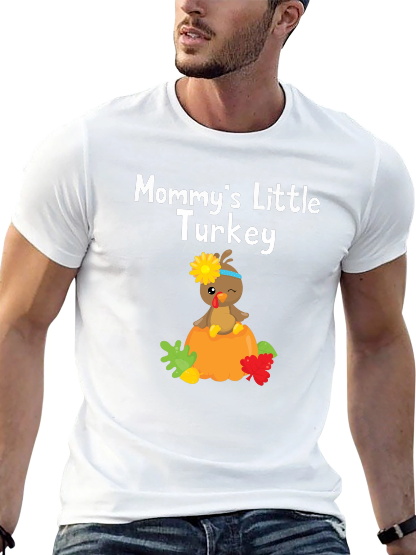 Mommys Little Turkey Thanksgiving T-Shirt
