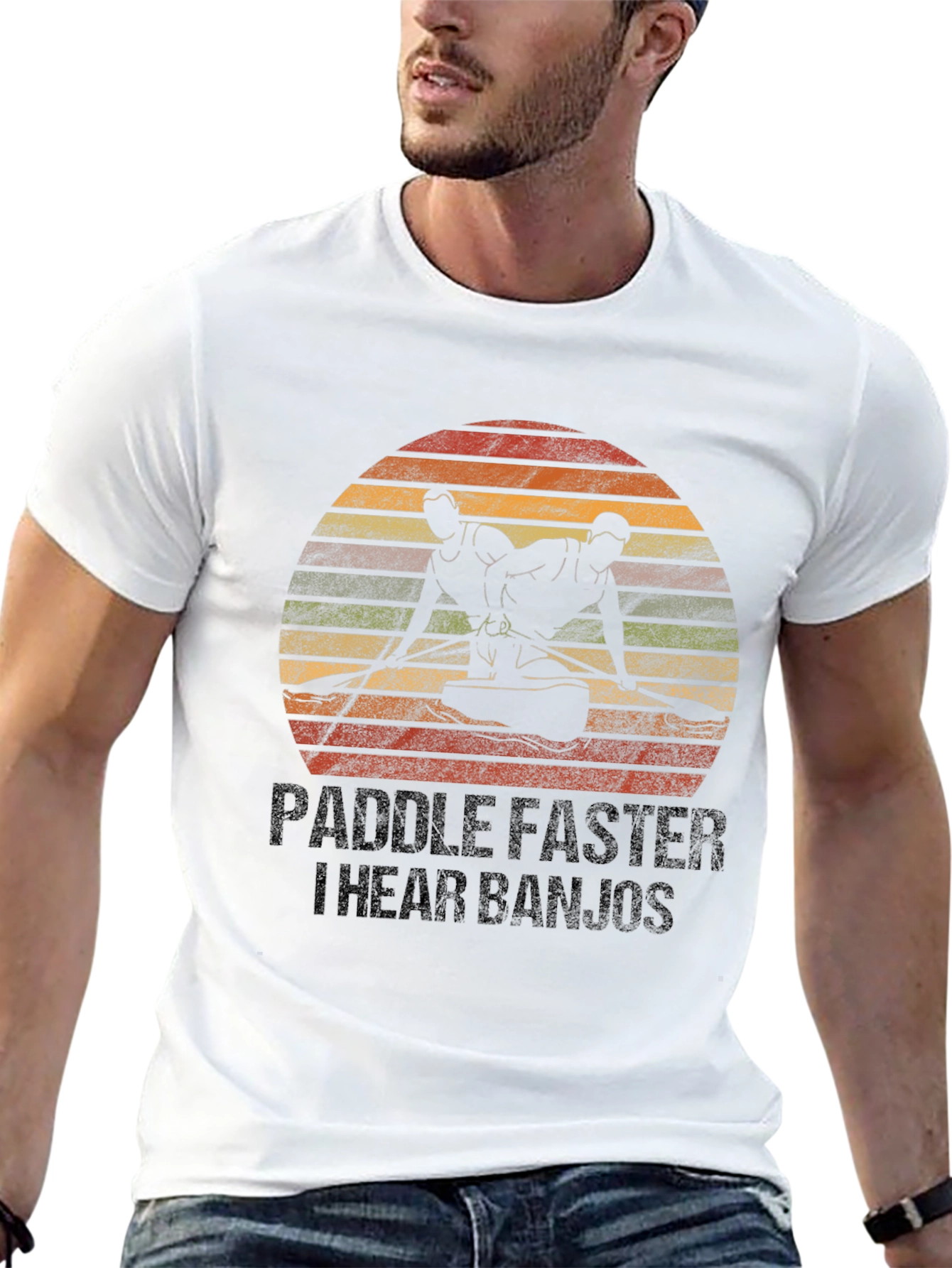 Paddle Faster Graphic Tee