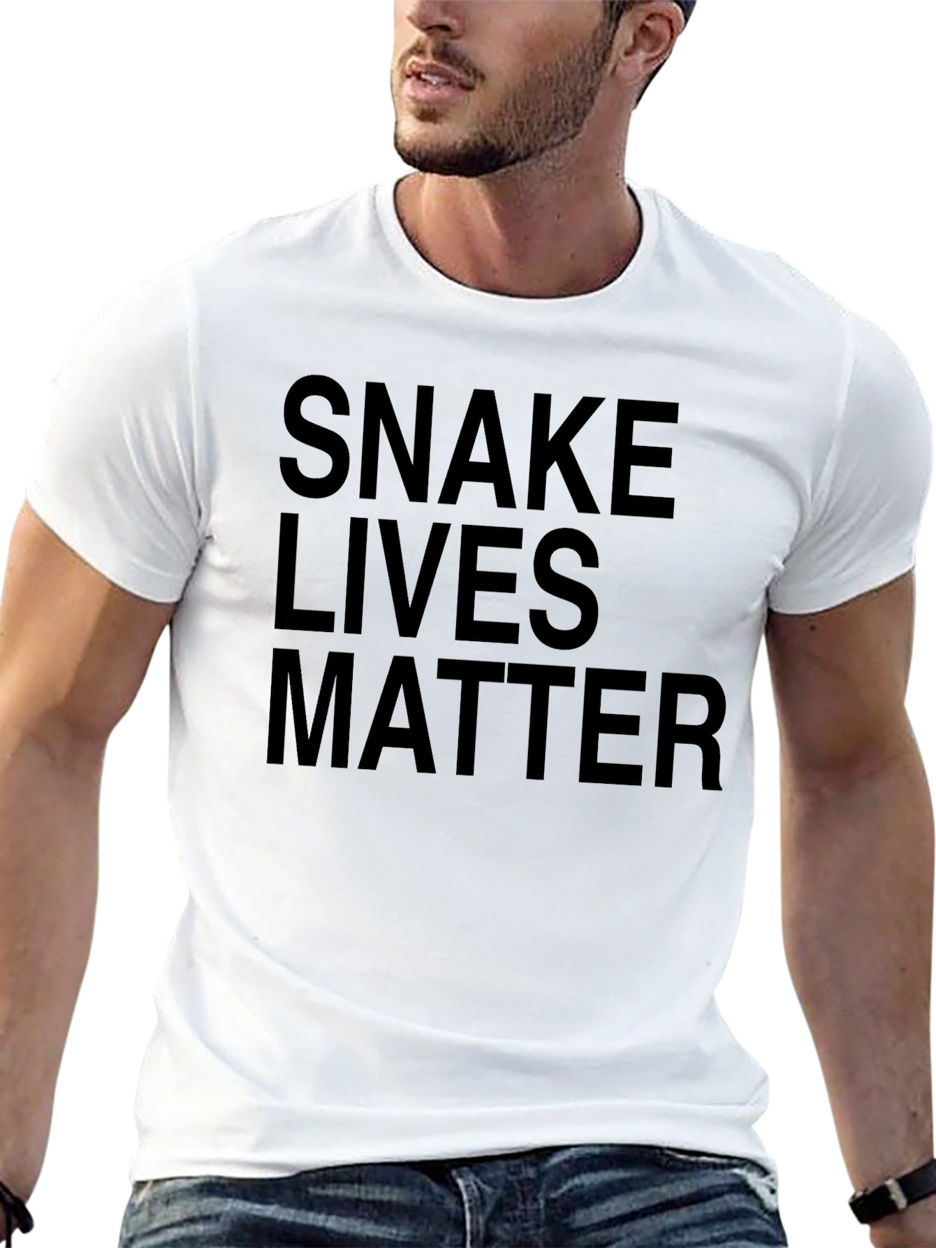 Snake Lives Matter Graphic Tee - Unisex Cotton T-Shirt