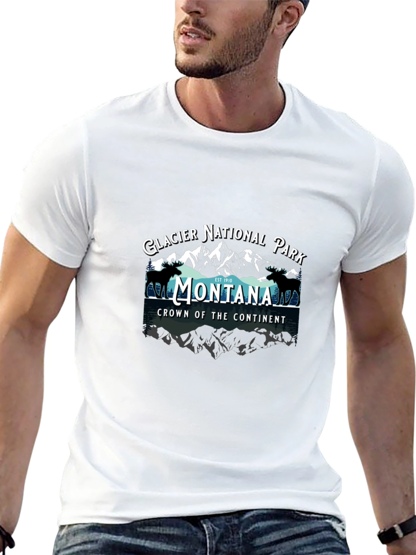 Glacier National Park Montana T-Shirt