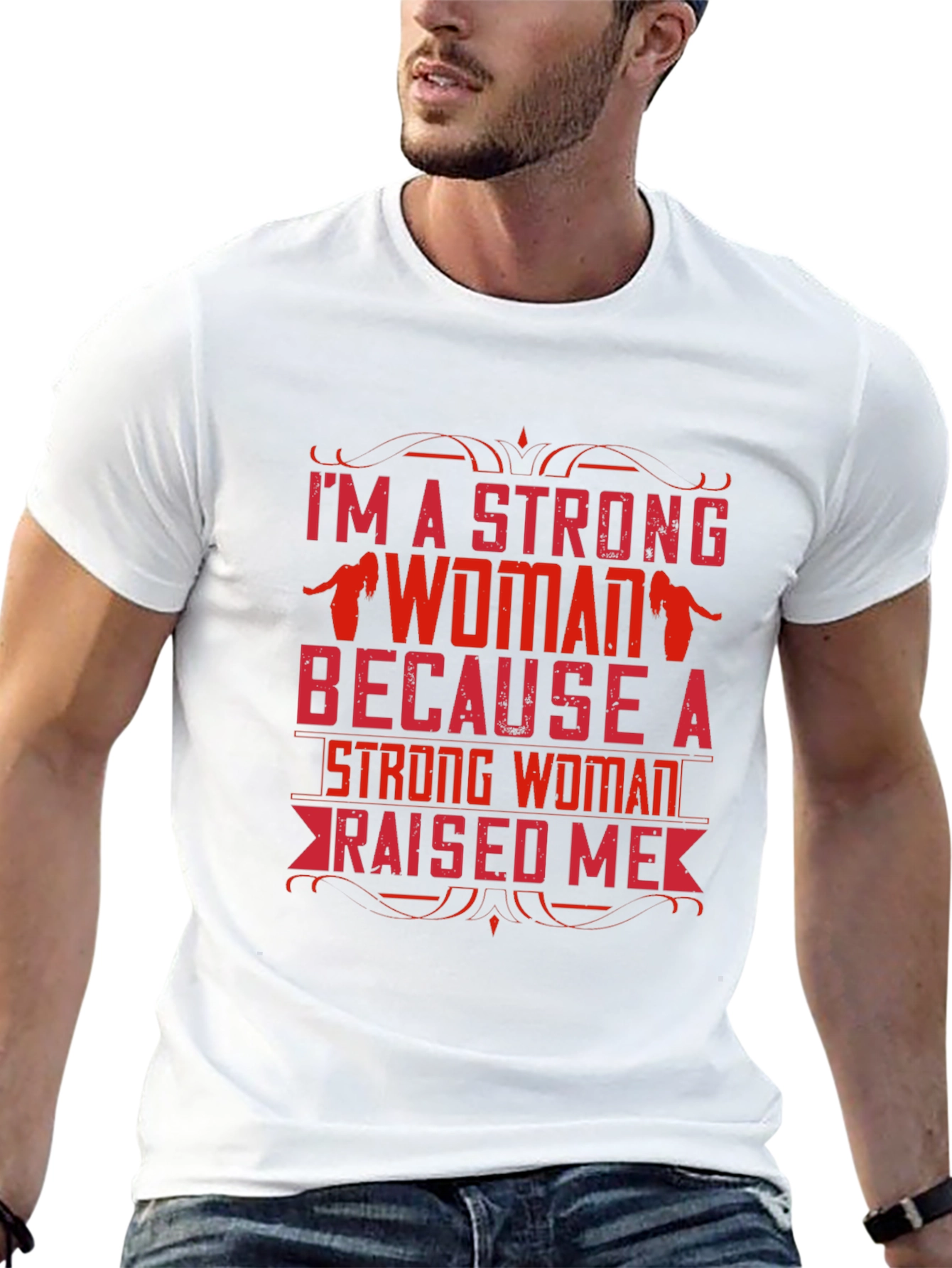 Strong Woman Graphic T-Shirt