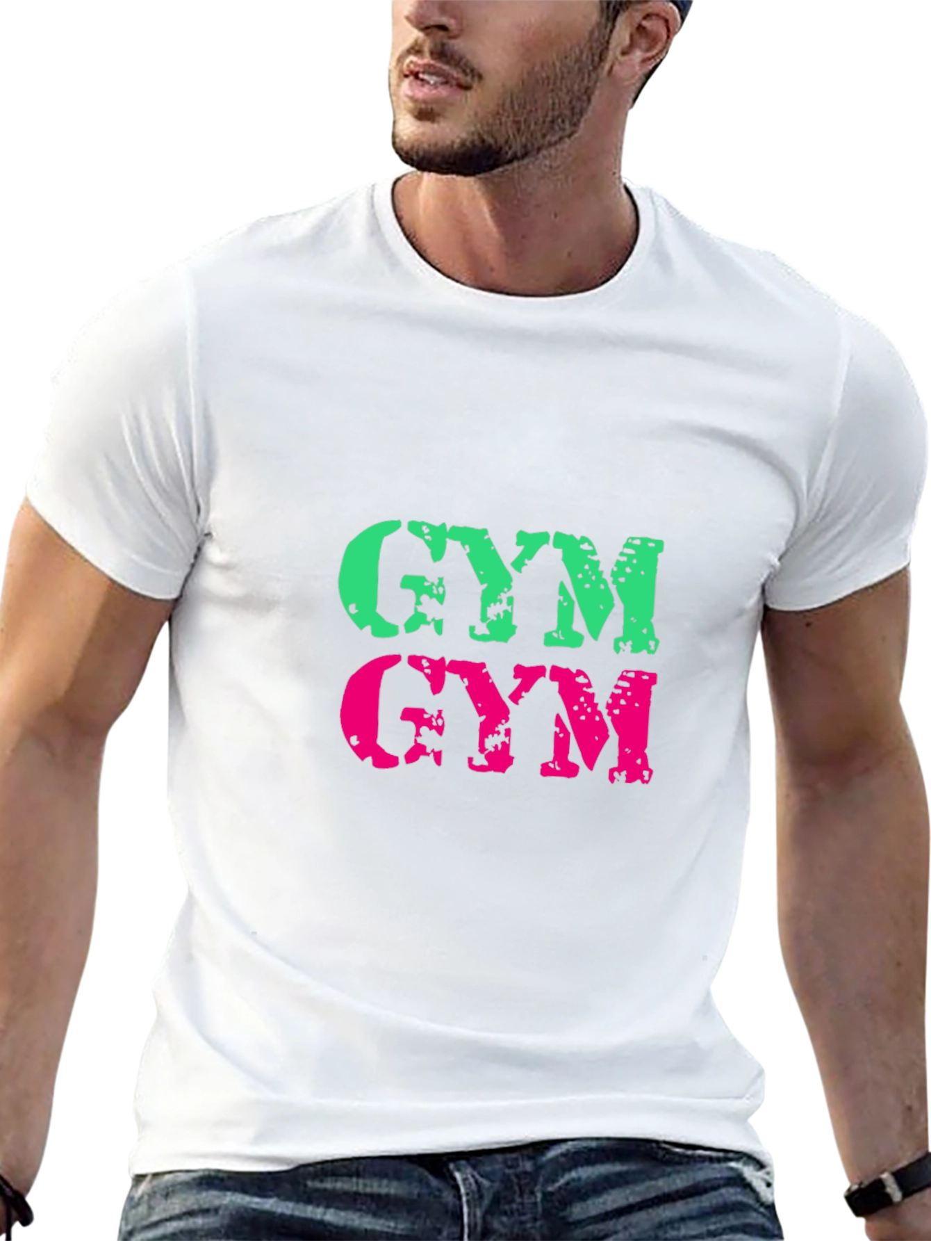 GYM Graphic T-Shirt - Fitness Apparel