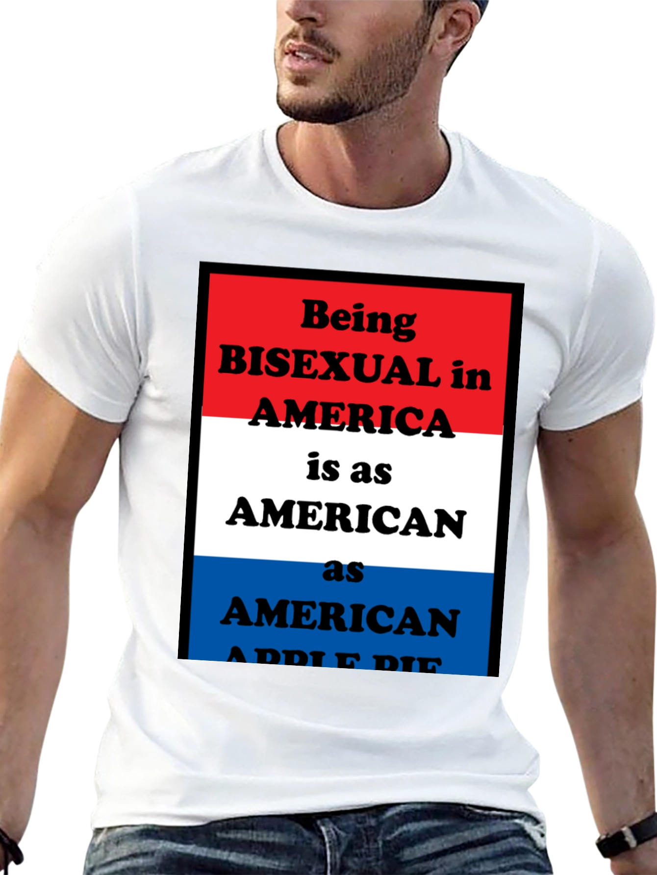 Bisexual American Pride T-Shirt