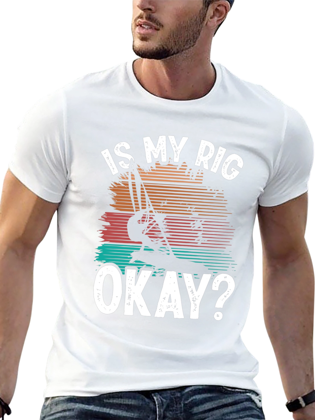 Is My Rig Okay? T-Shirt - Windsurfing Tee