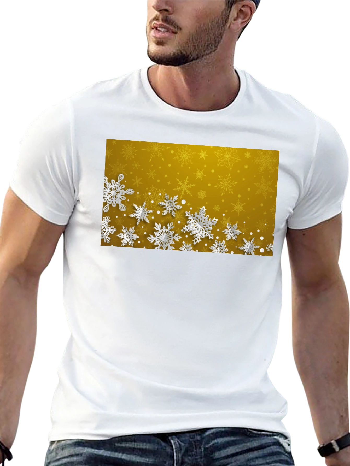 Winter Snowflake Graphic T-Shirt