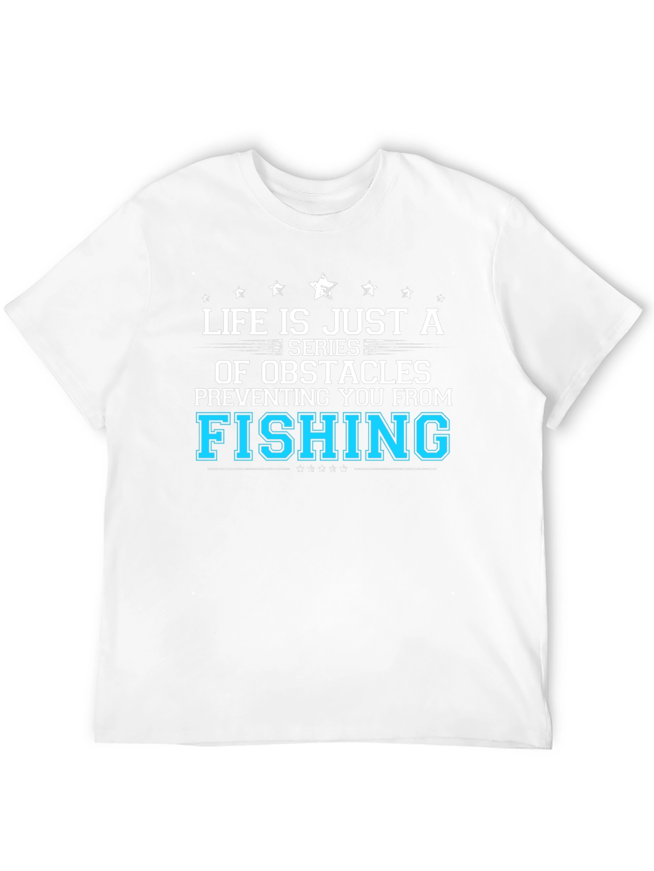 Fishing Obstacles Graphic Tee