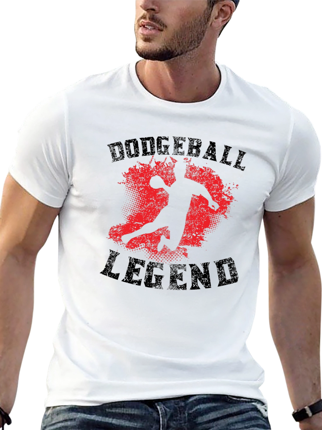 Dodgeball Legend Black T-Shirt