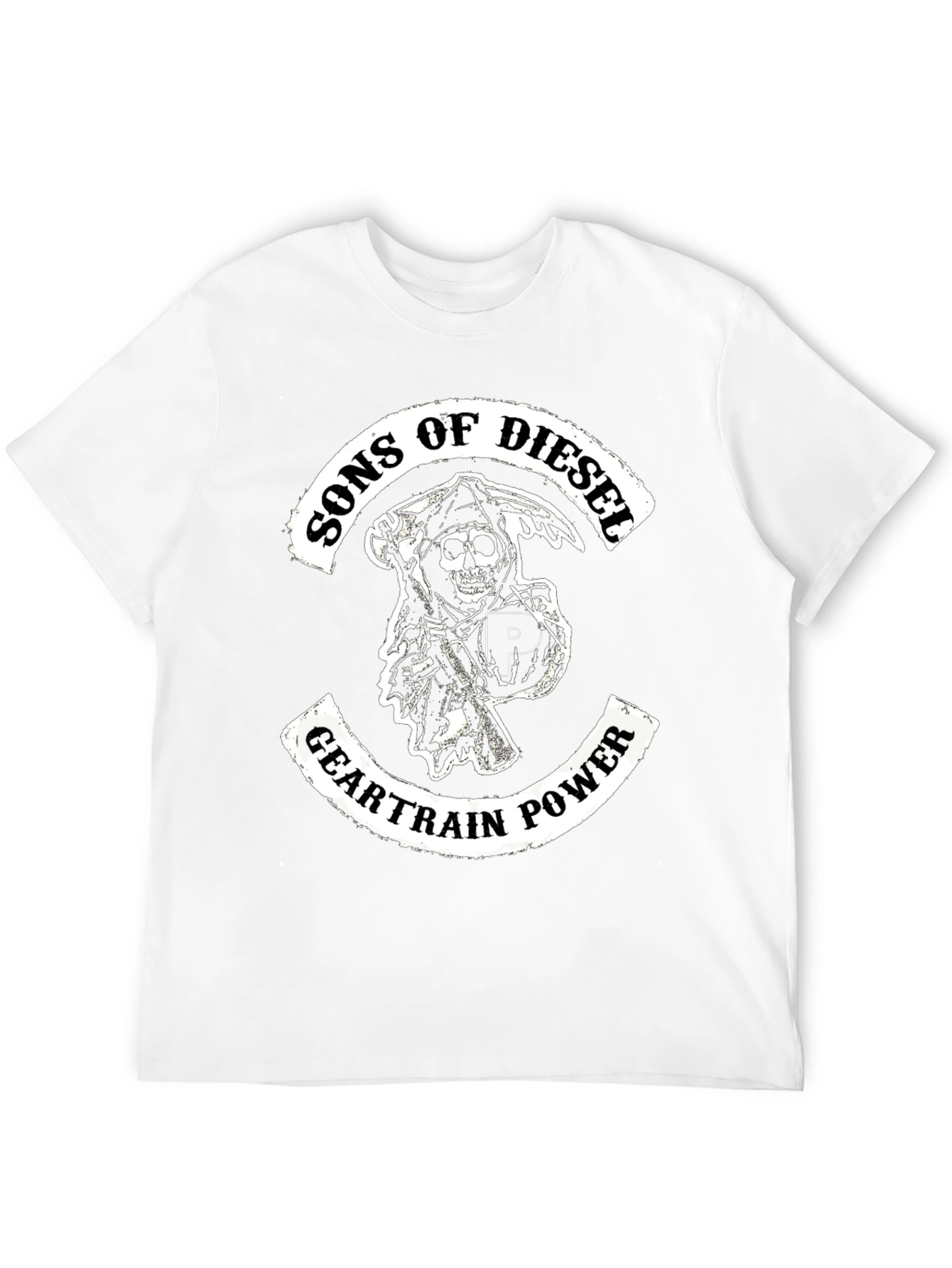 Sons of Diesel Geartrain Power Black T-Shirt