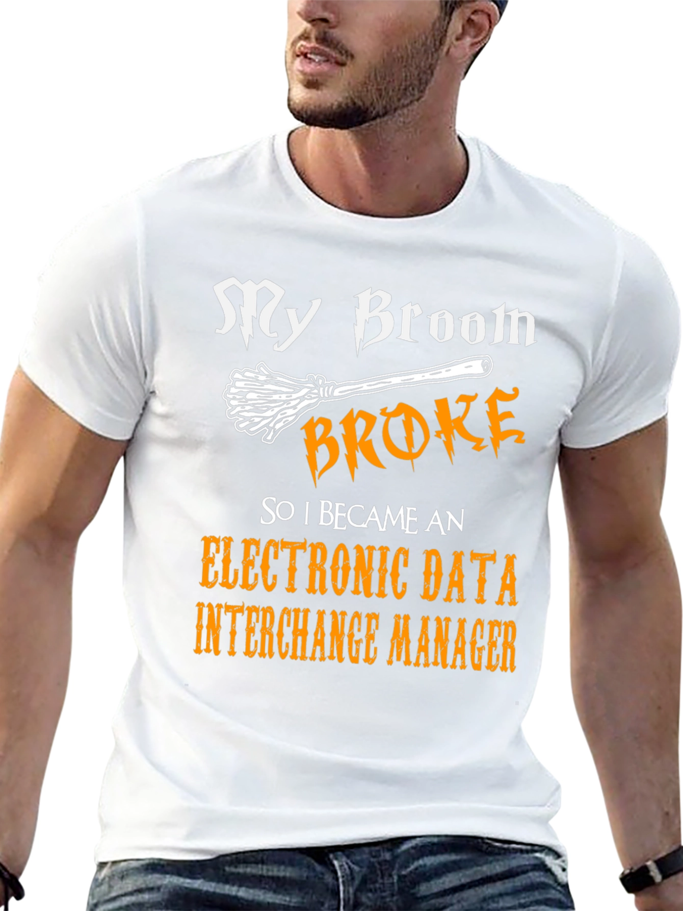 Broke Broom EDI Manager Tee