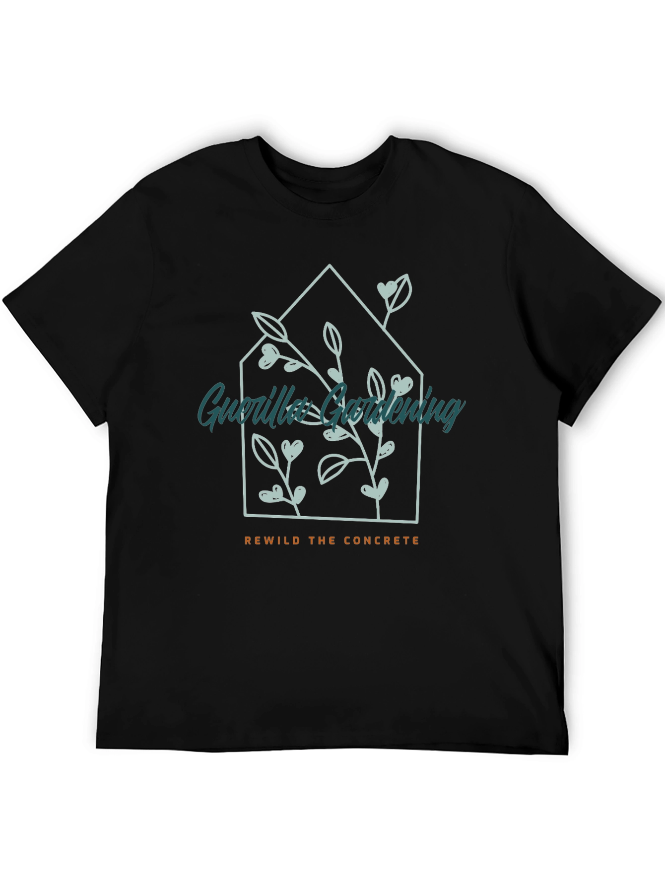 Guerrilla Gardening Tee - Rewild the Concrete