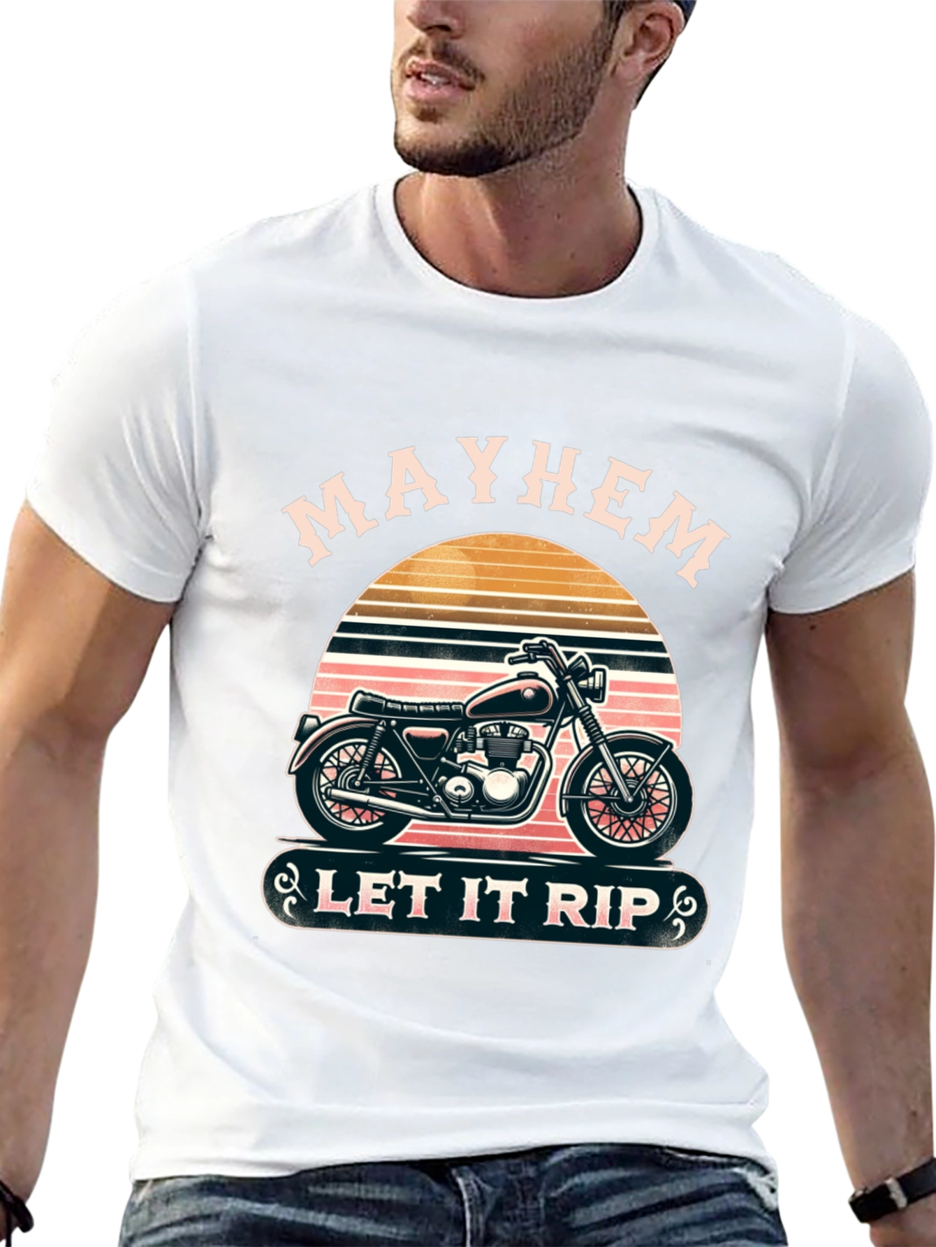 Mayhem Let It Rip Black Graphic Tee