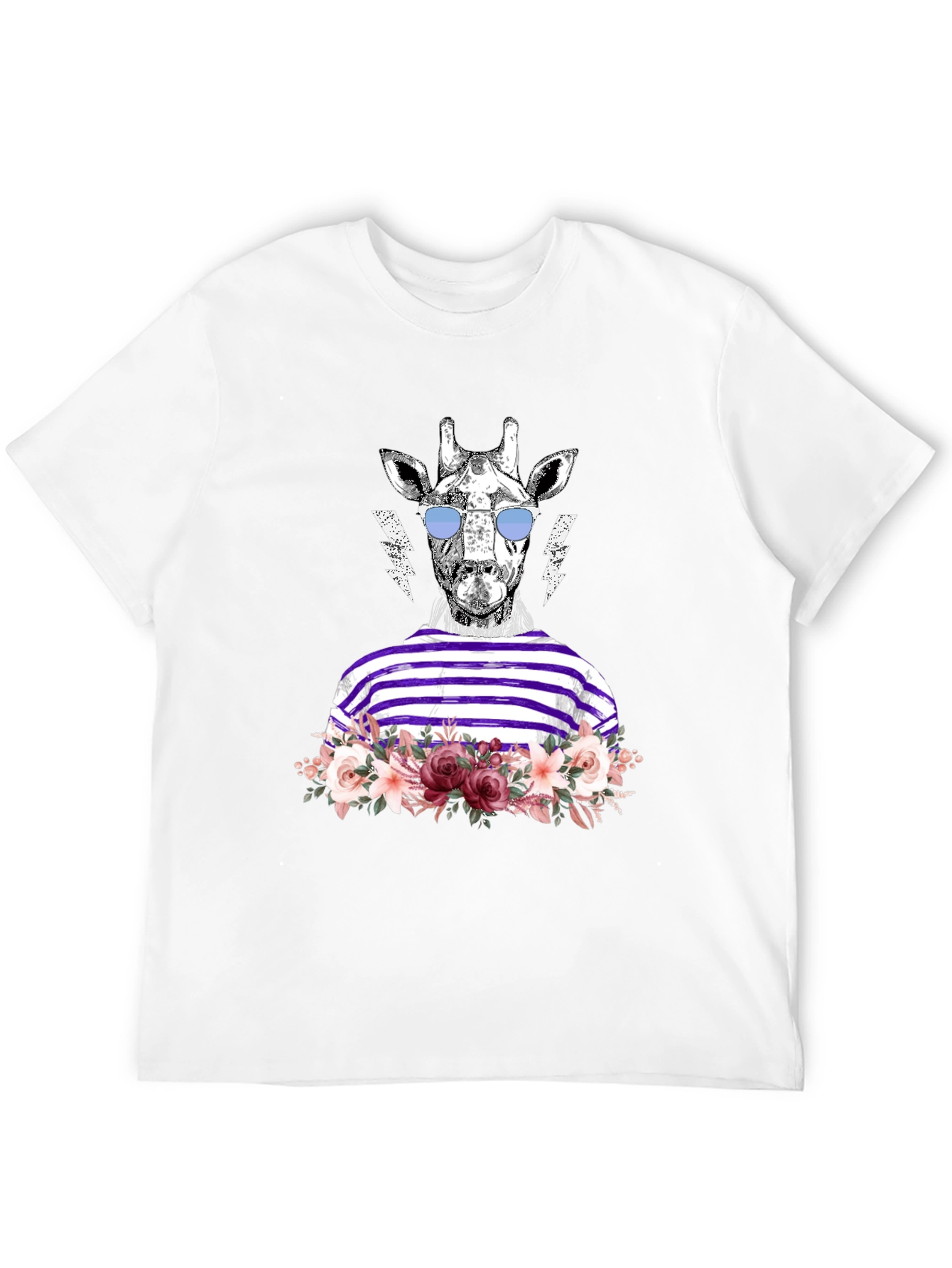 Giraffe in Shades Graphic T-Shirt
