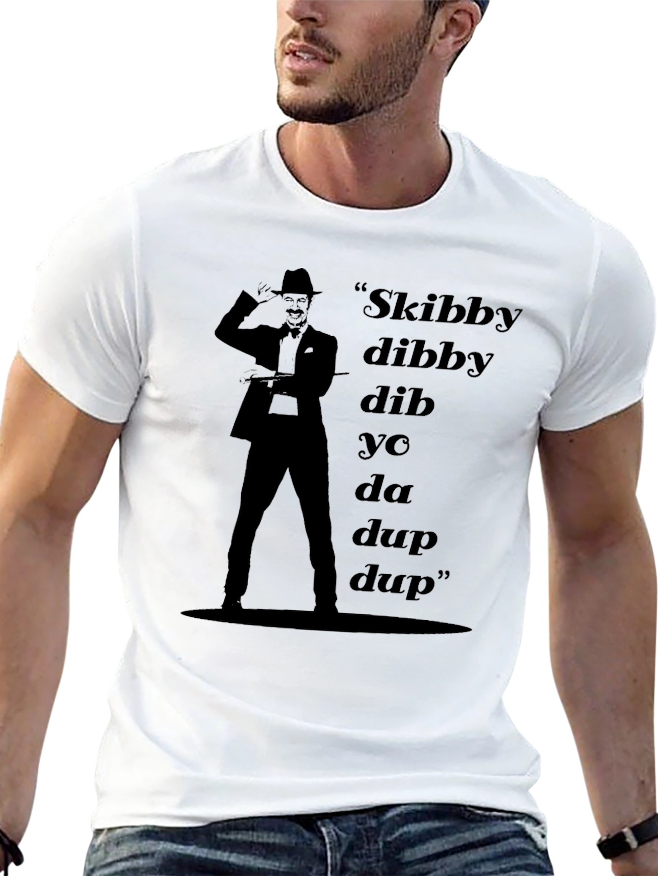 Skibby Dibby Tee - Retro Funny T-Shirt