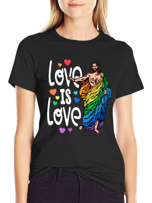 Love is Love LGBT Jesus T-Shirt
