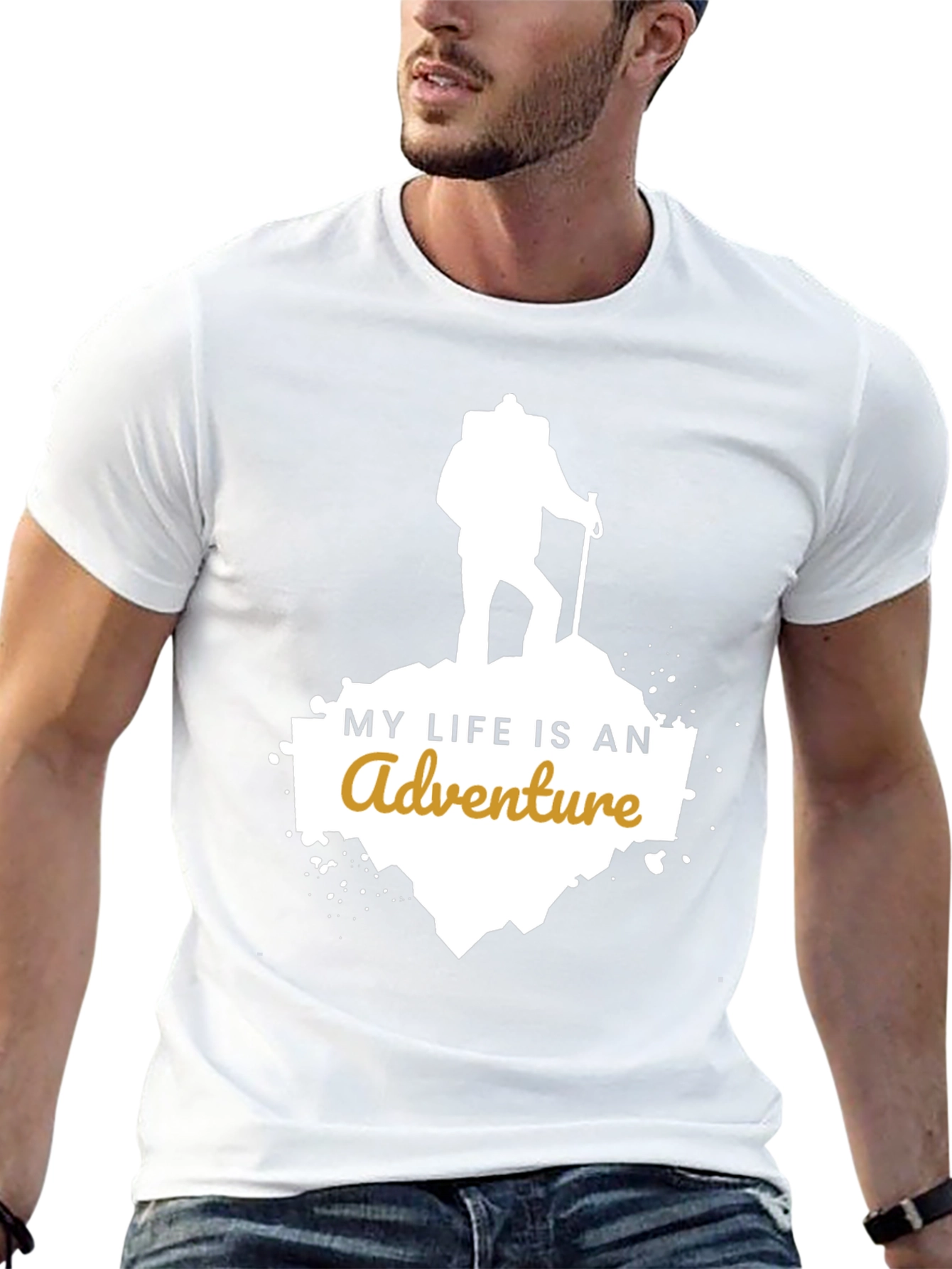 Adventure Seeker Black T-Shirt