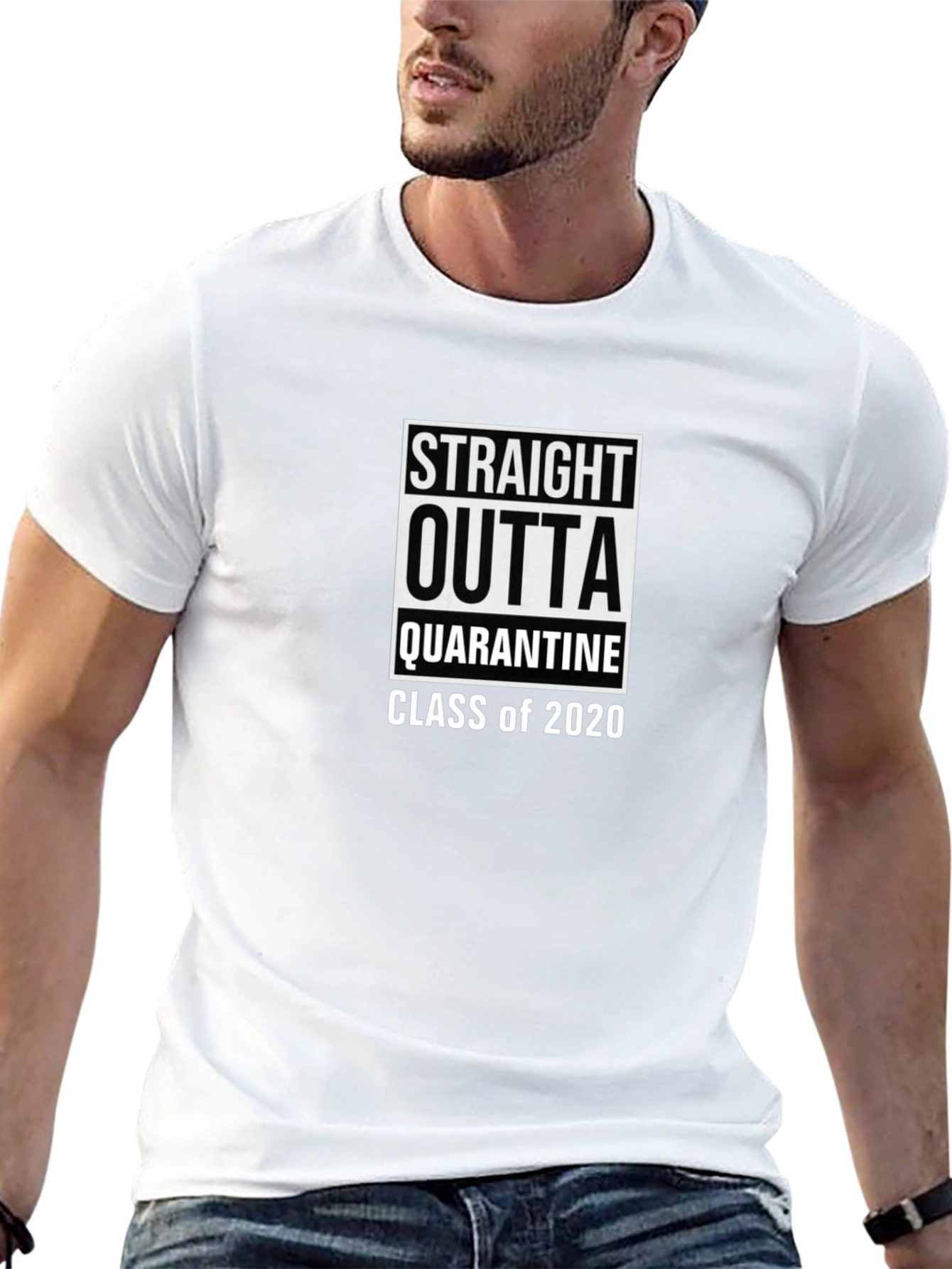 Straight Outta Quarantine Class of 2020 T-Shirt