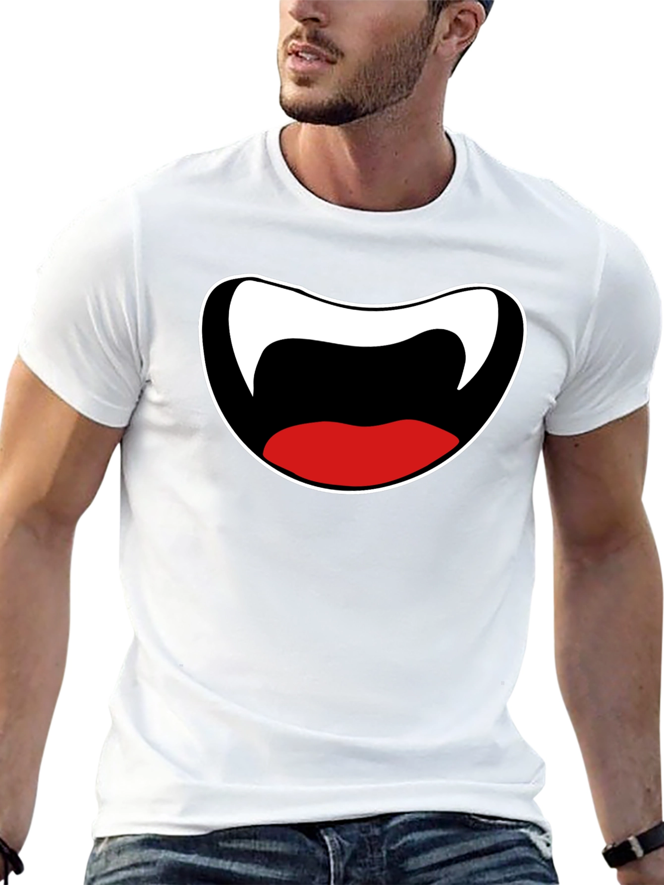 Vampire Mouth T-Shirt - Halloween Ready!