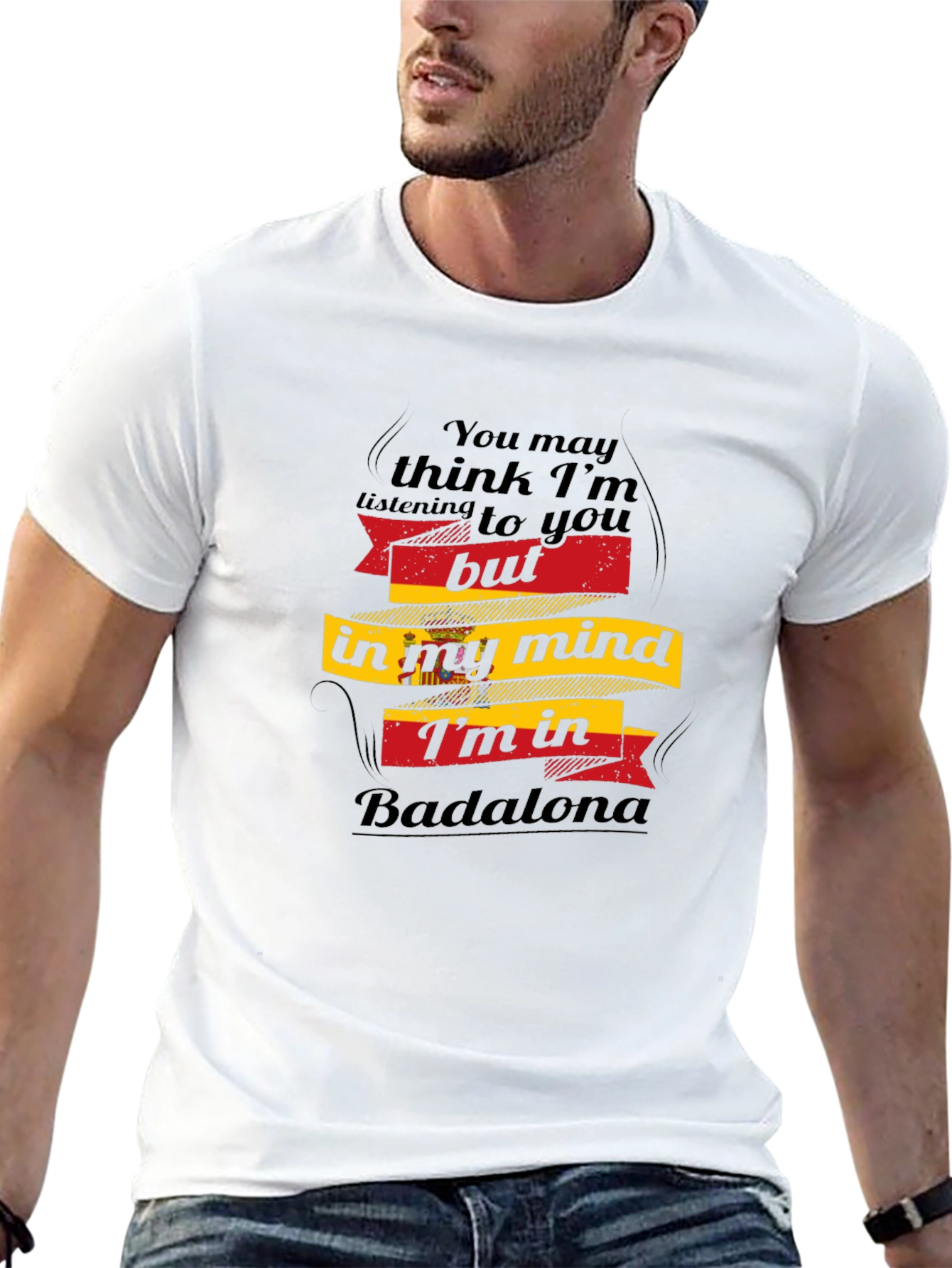 Badalona Mind T-Shirt - Funny Spain Vacation Souvenir Tee