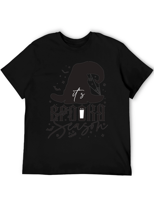 Spooky Season T-Shirt: Halloween Witch Hat Design