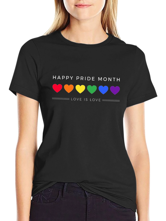 Happy Pride Month Love is Love T-Shirt