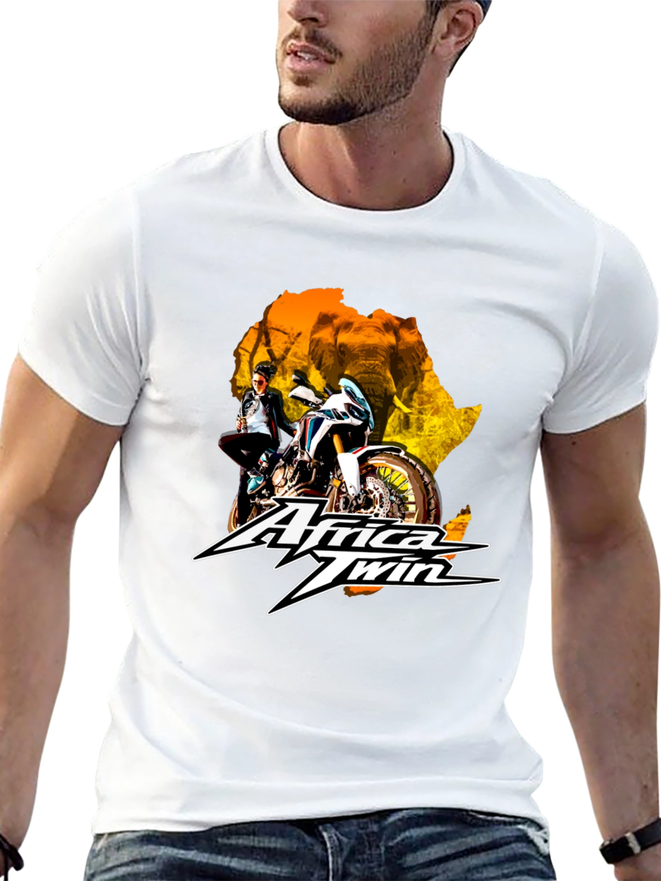 Africa Twin T-Shirt | Motorcycle Graphic Tee