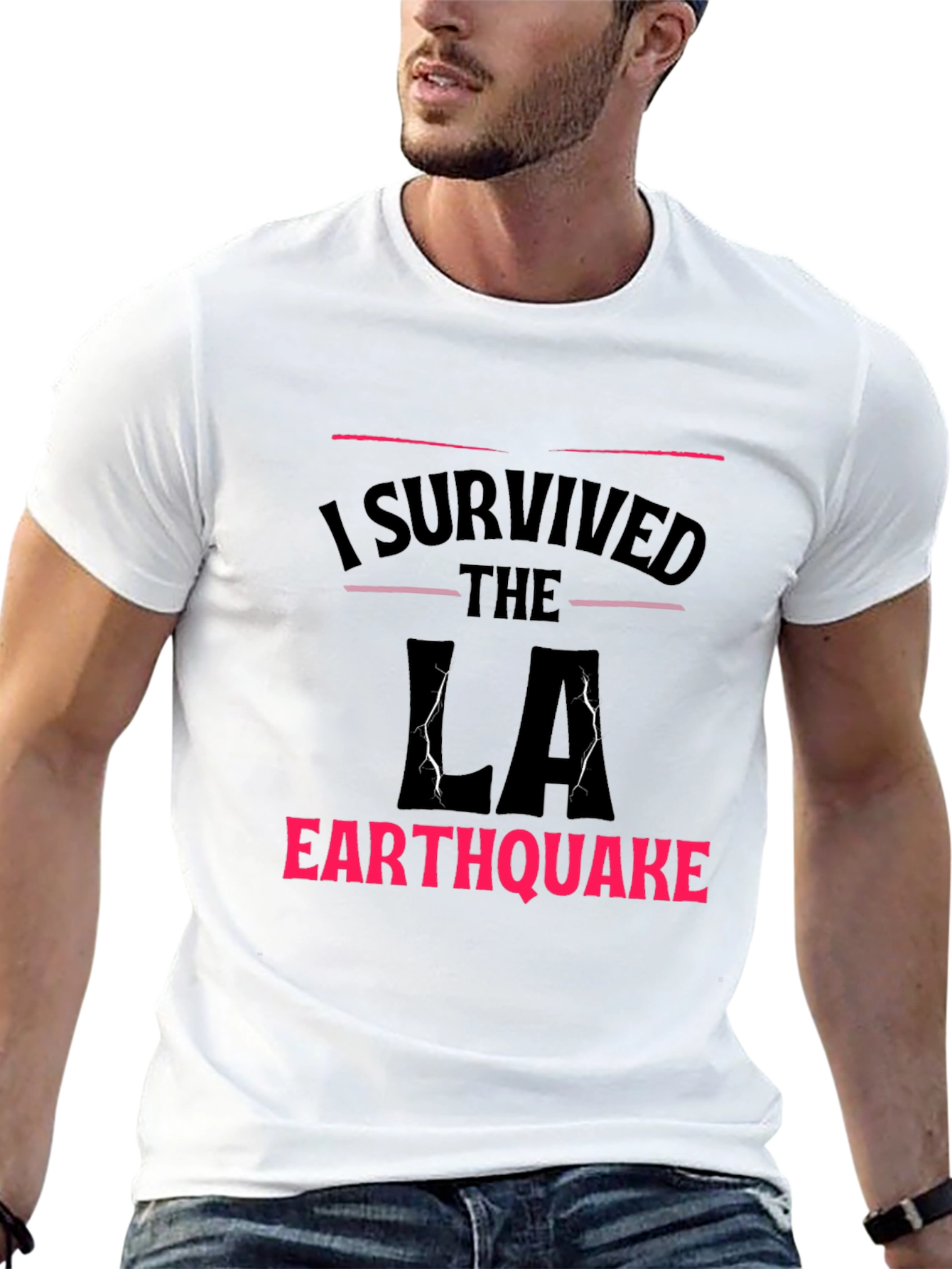 I Survived LA Earthquake T-Shirt