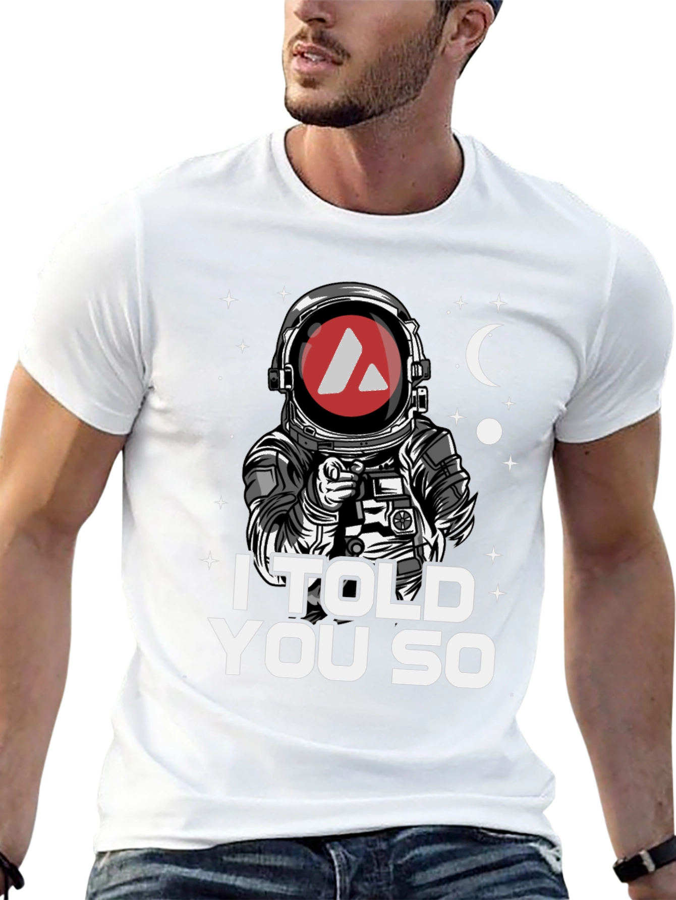 I Told You So Astronaut Graphic Tee