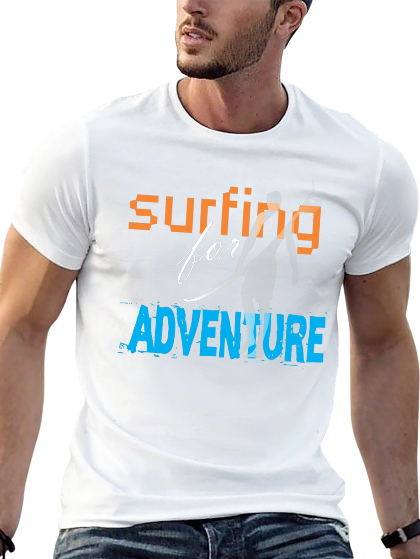 Surfing Adventure Graphic Tee