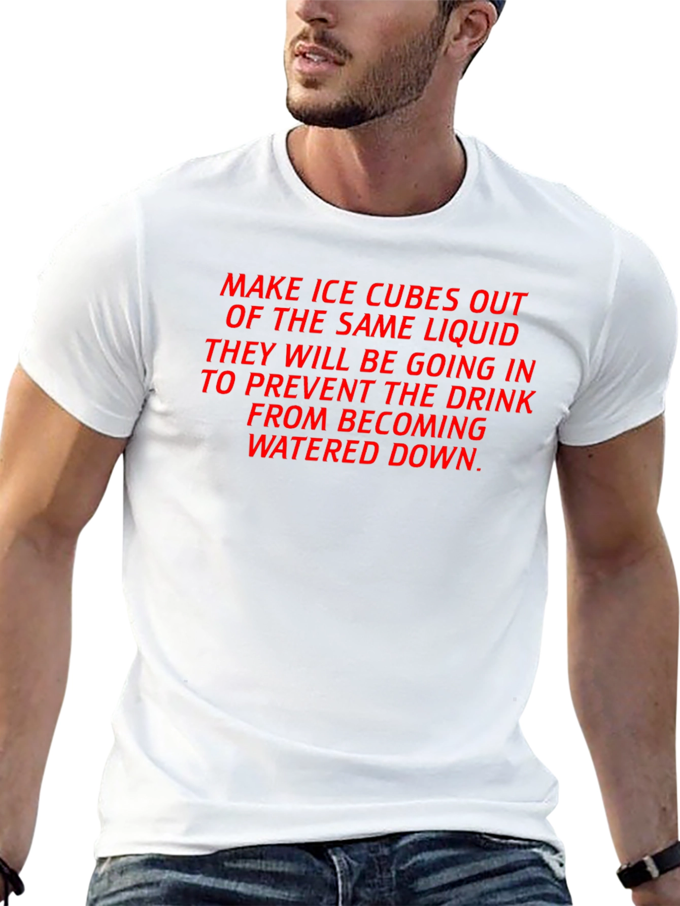 Ice Cube Tip Graphic T-Shirt