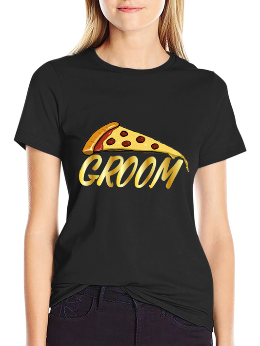 Pizza Groom T-Shirt - Bachelor Party Tee