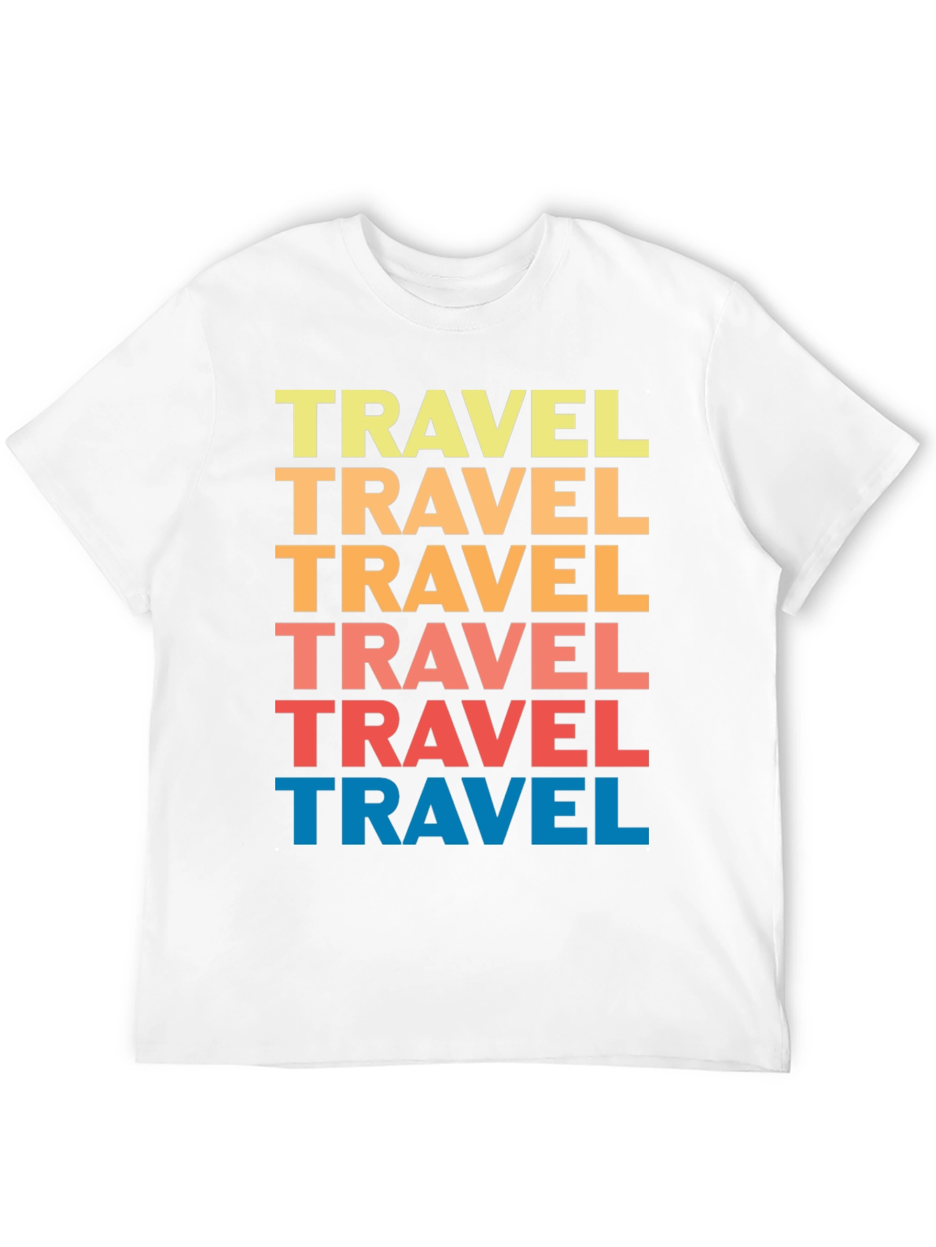 Retro Travel T-Shirt - Black Graphic Tee