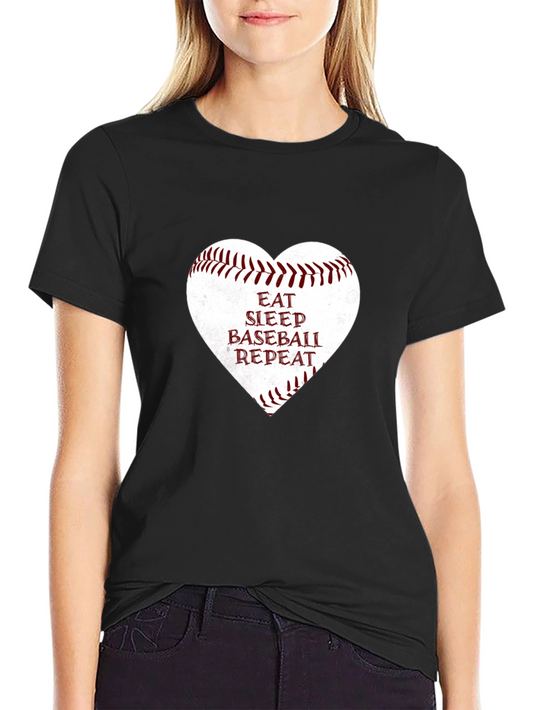 Eat Sleep Baseball Repeat T-Shirt