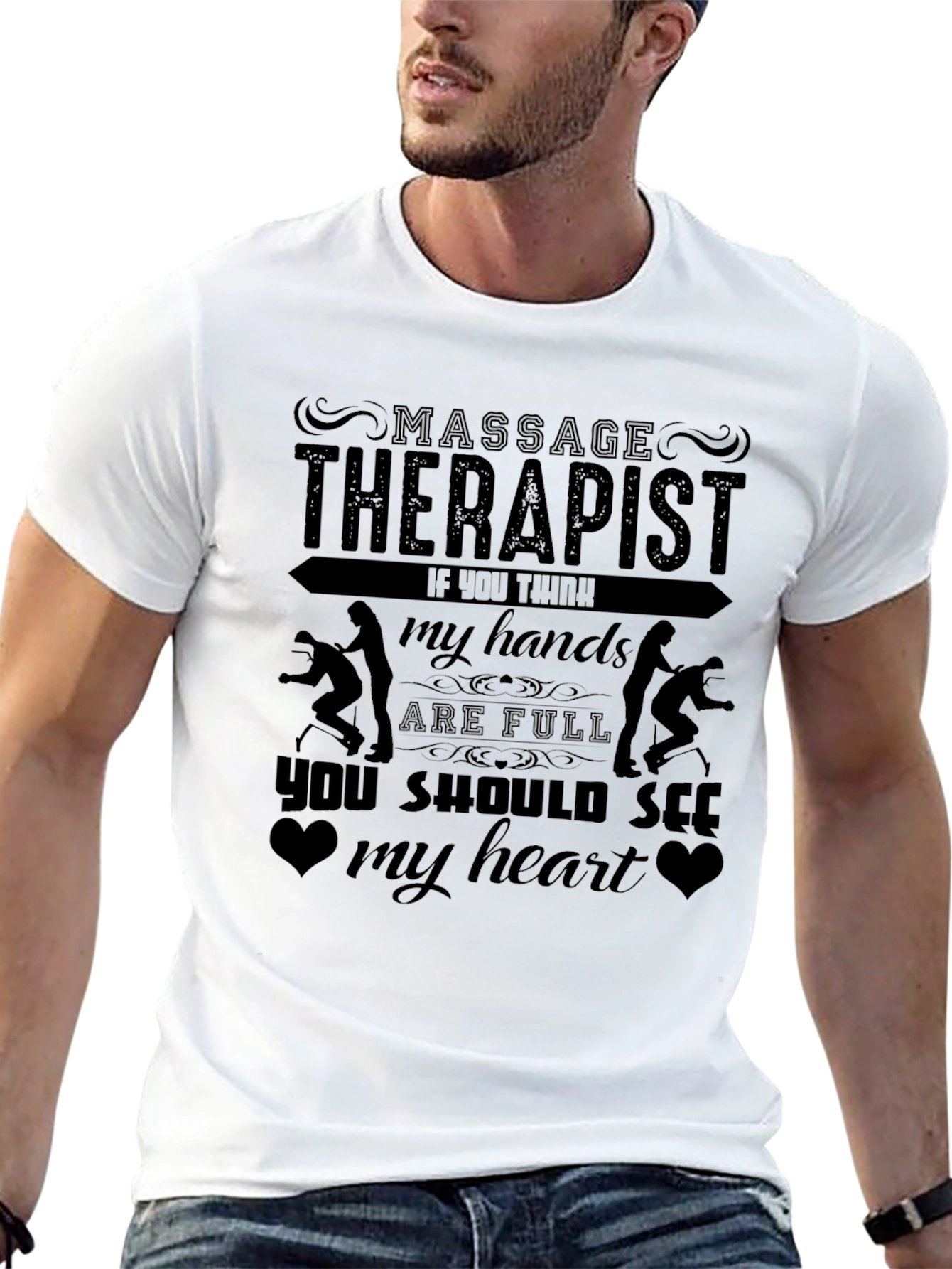 Massage Therapist Graphic T-Shirt
