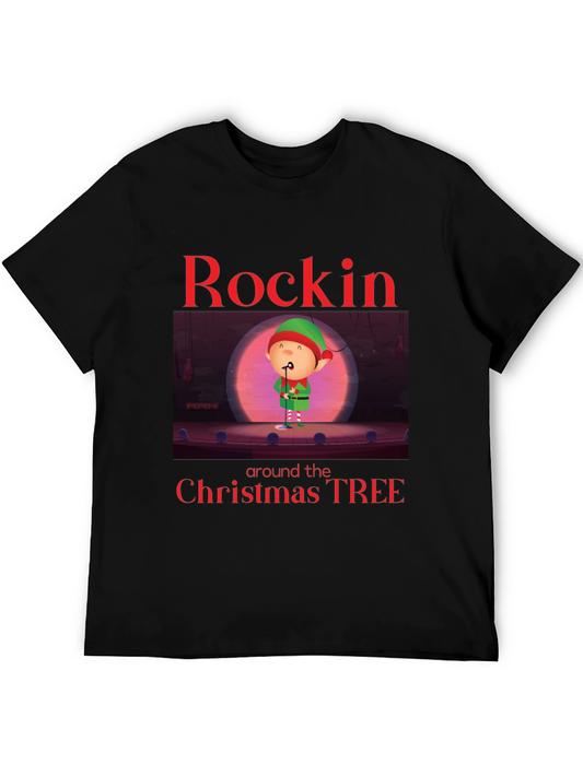 Rockin Around the Christmas Tree Elf Tee