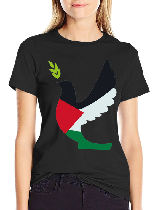 Palestine Dove T-Shirt - Peace Symbol
