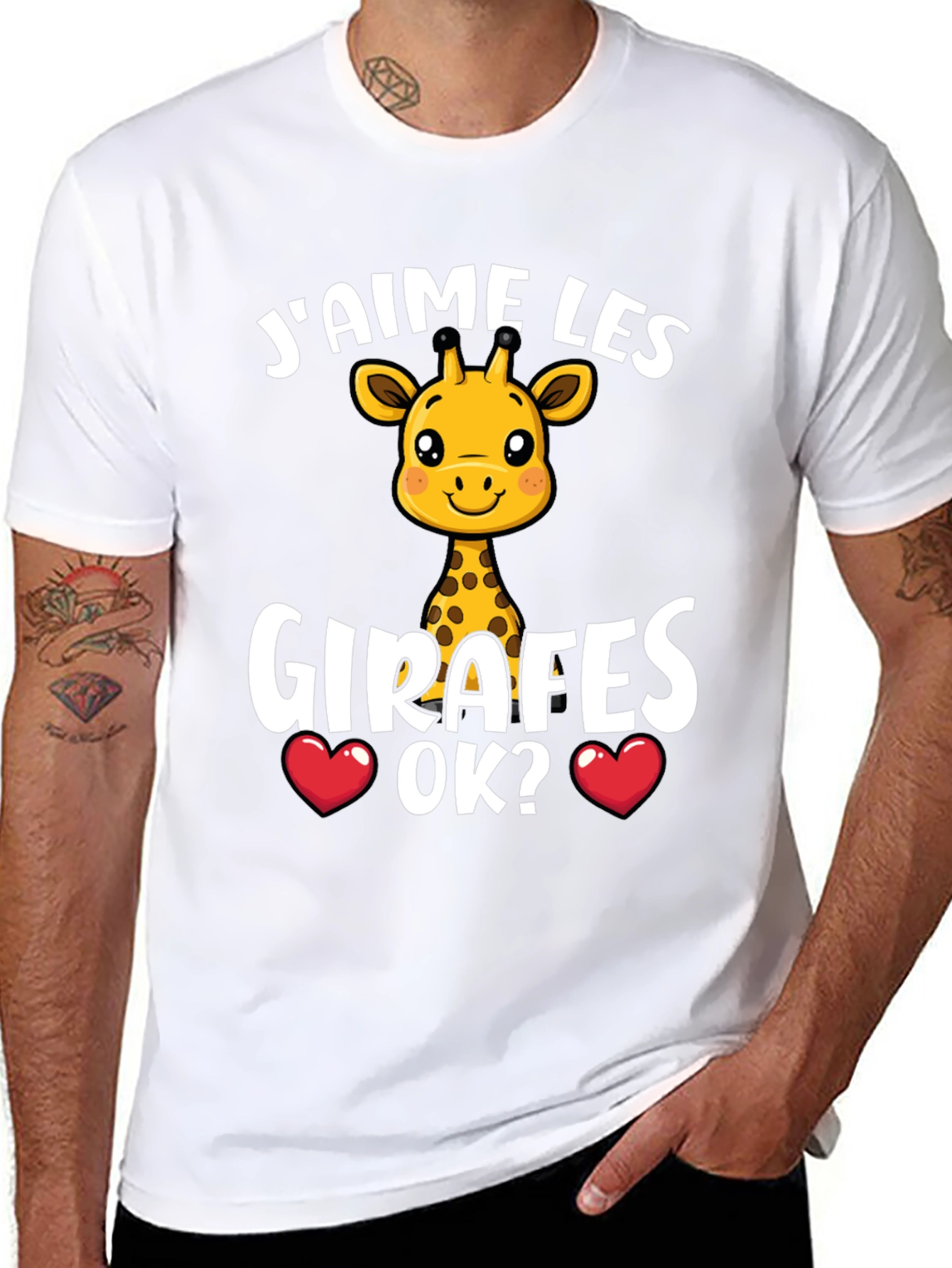 Jaime Les Girafes OK? T-Shirt