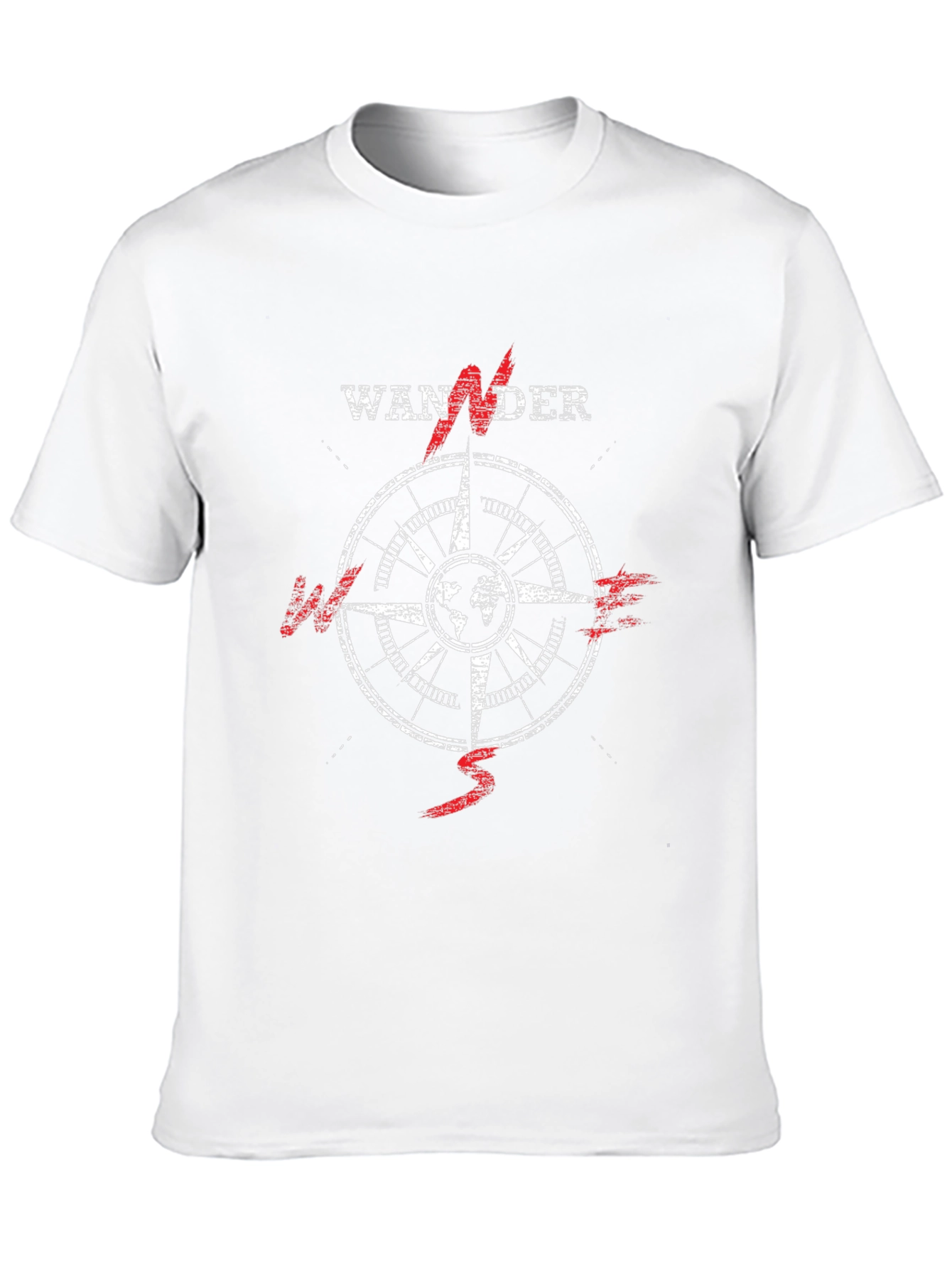 Wander Compass Graphic T-Shirt