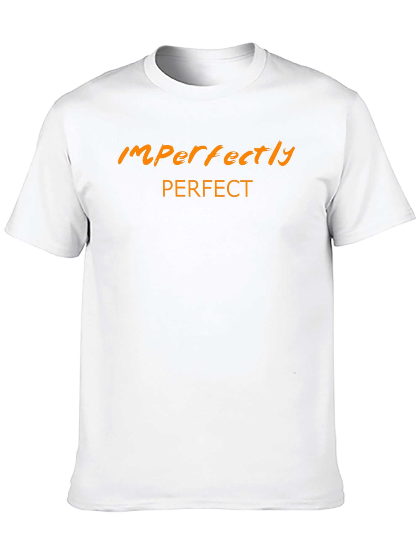 Imperfectly Perfect Black Graphic Tee