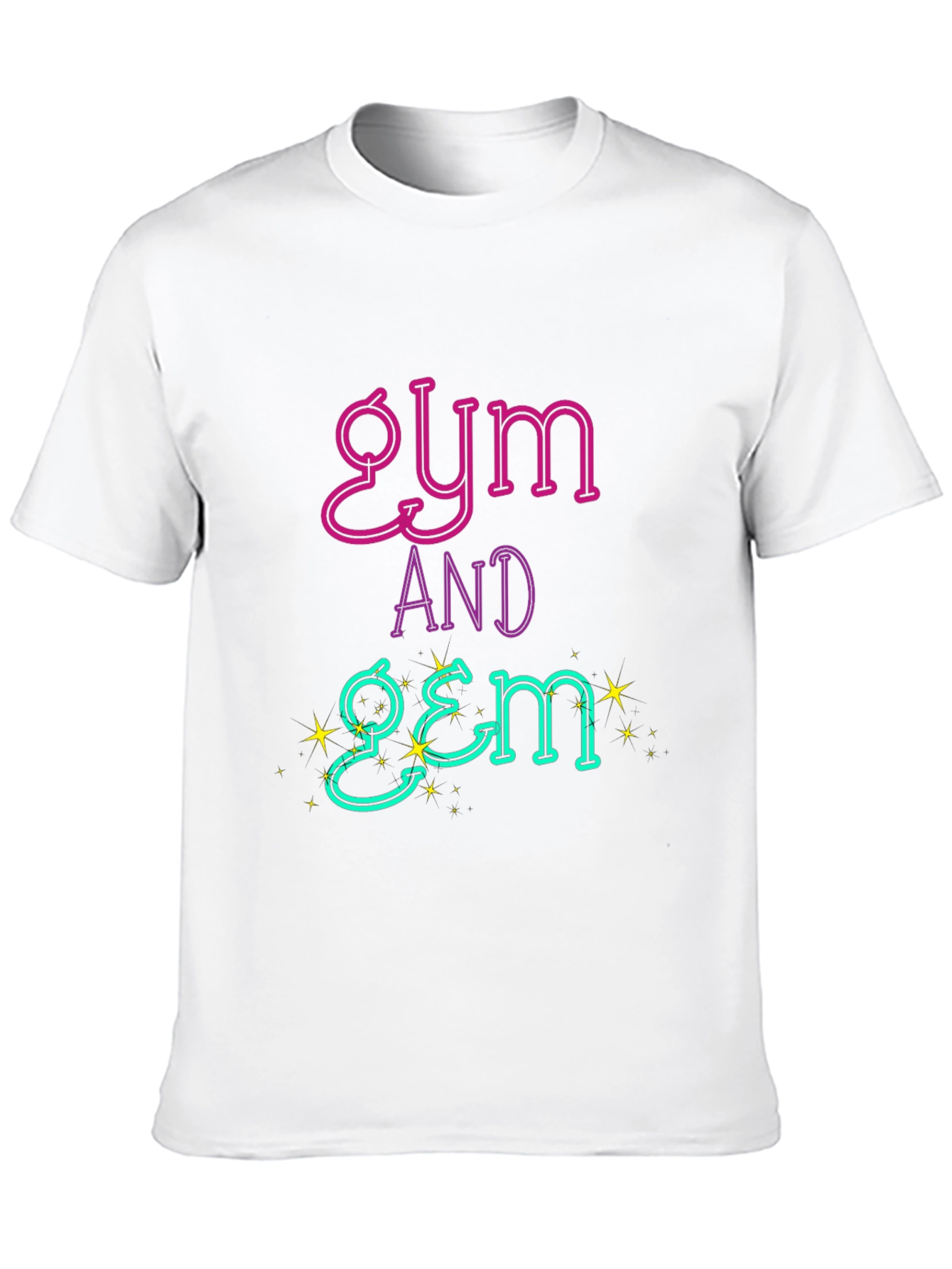 Gym and Gem Black T-Shirt