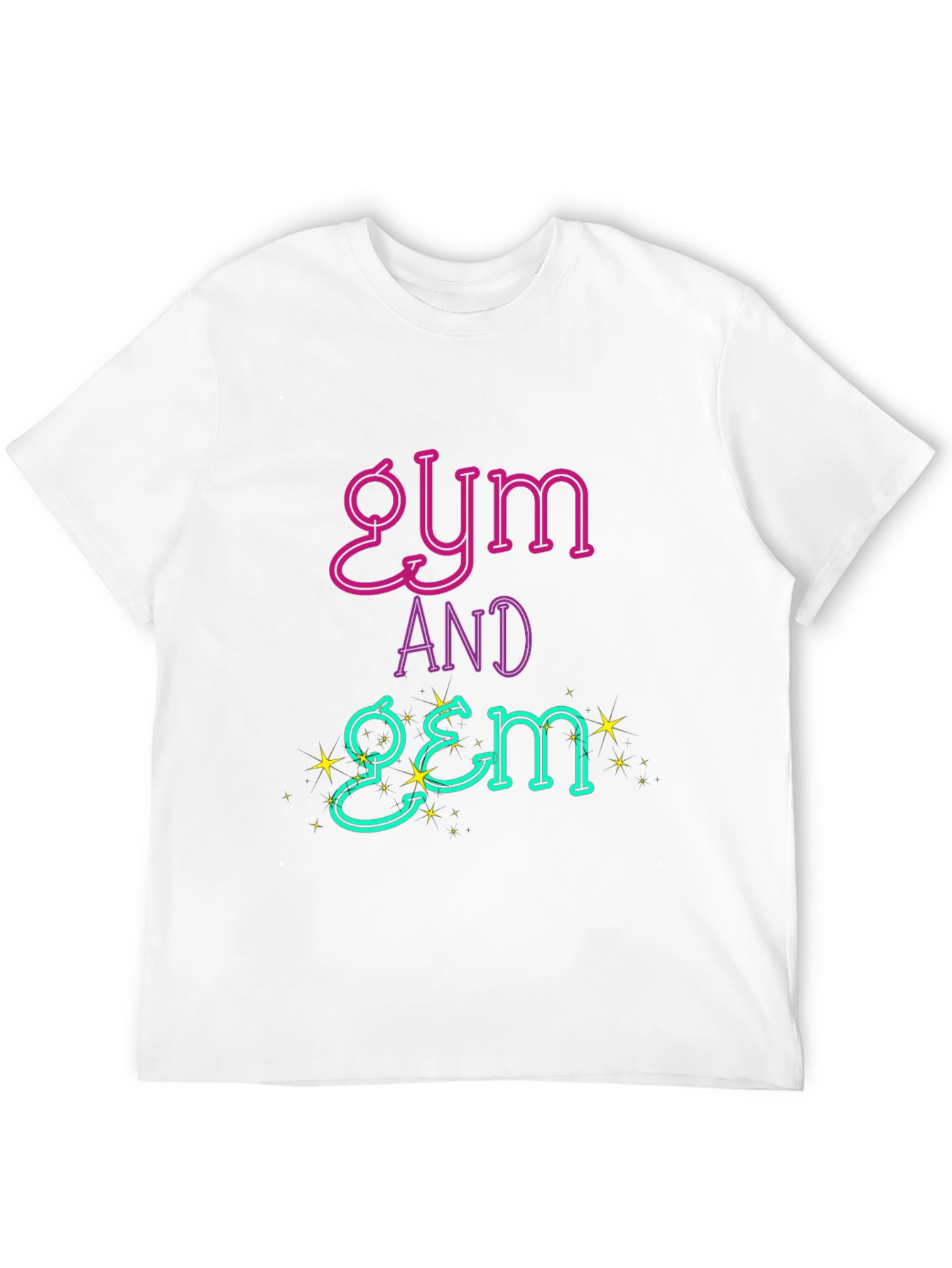 Gym and Gem Black T-Shirt