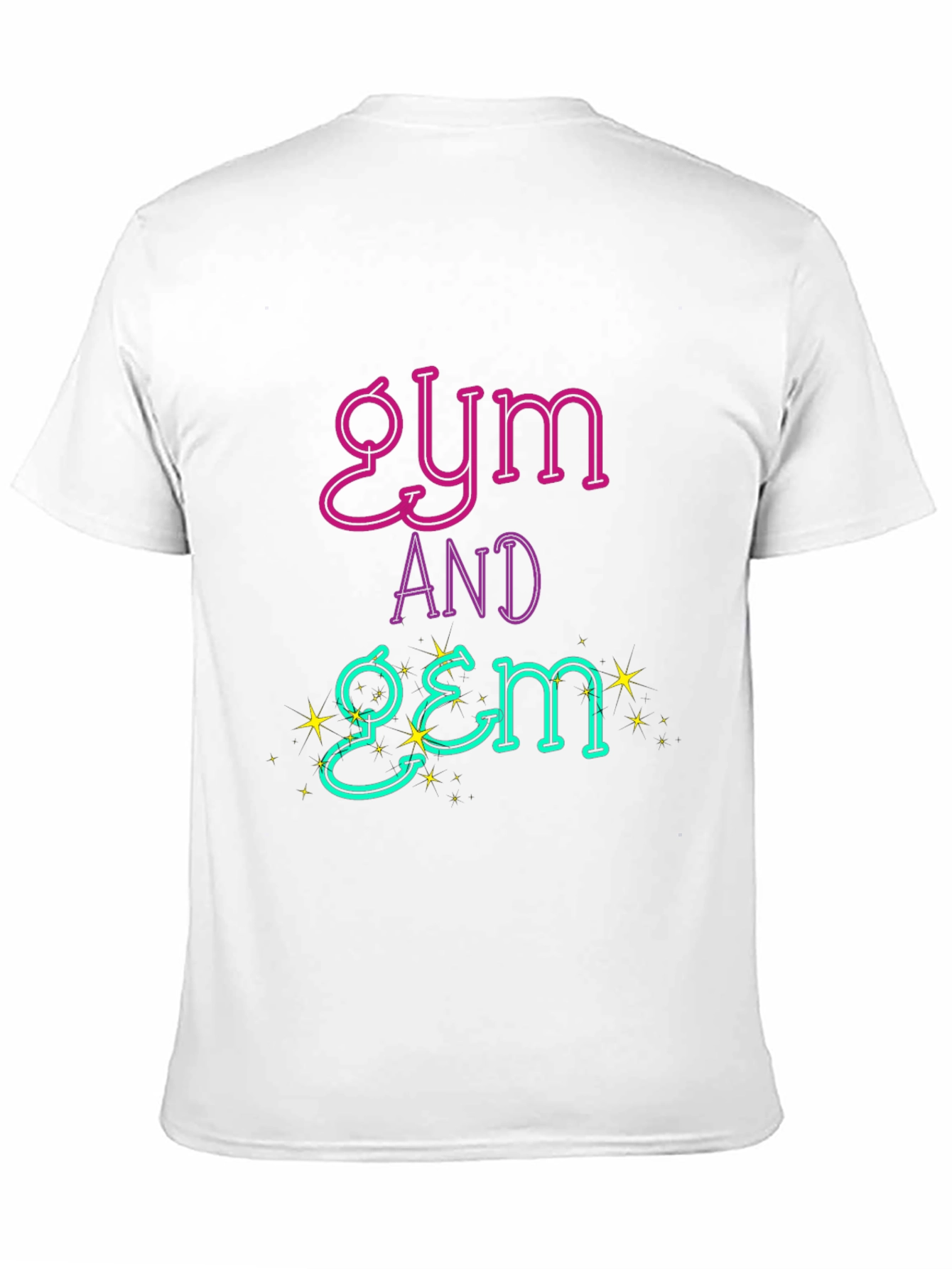 Gym and Gem Black T-Shirt